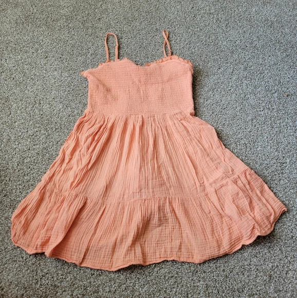 Anthropologie Flowy Coral Womens Blouse Top Size Medium - Picture 2 of 16